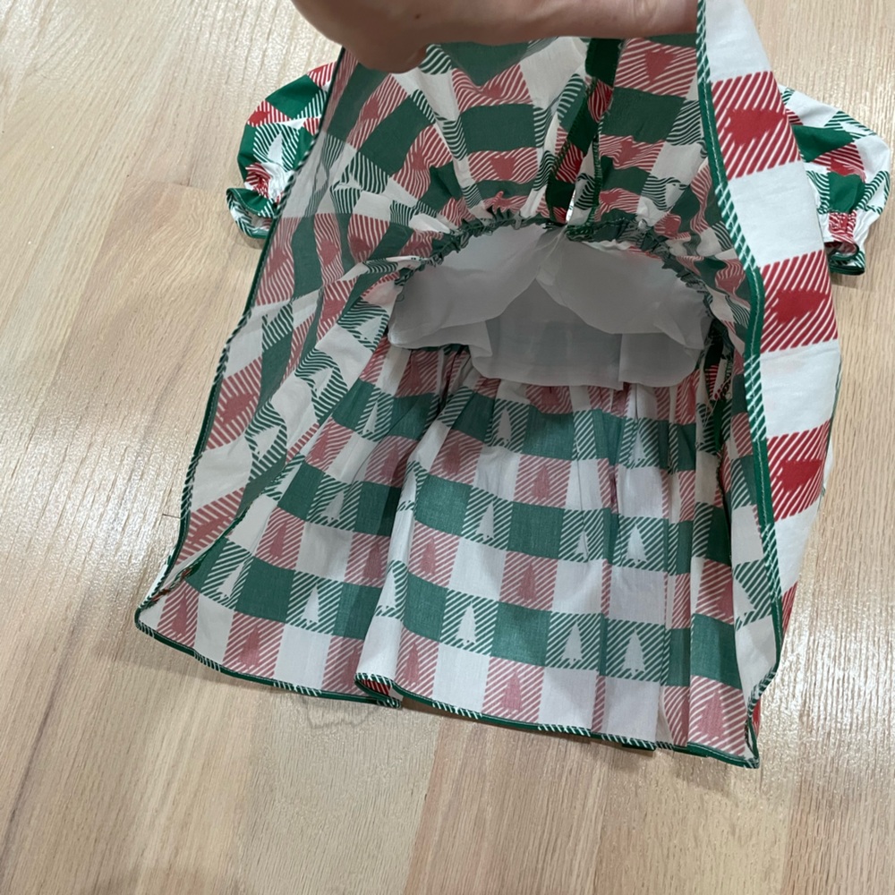 Toddler Christmas Dress- The Grinch - Picture 3 of 7